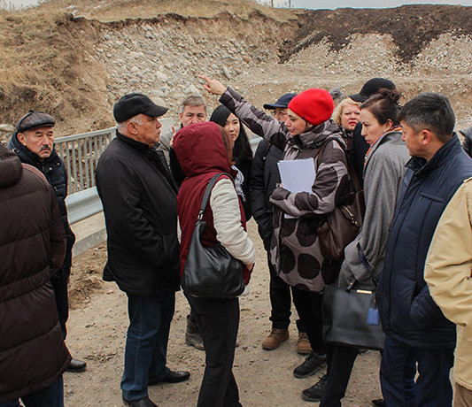 Выезд представителей Центра всемирного наследия и ИКОМОС на городище Талгар