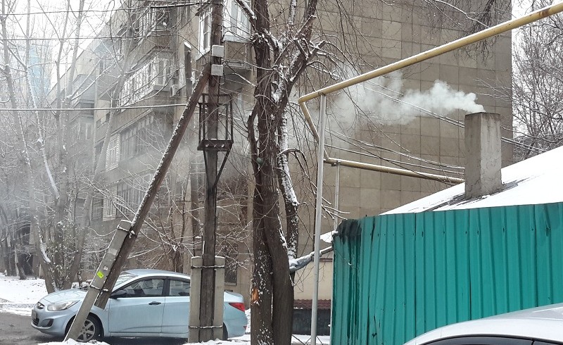 Частный сектор – один из загрязнителей воздуха Алматы